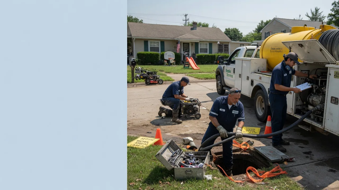 Septic Tank Pumping in Brownstown, PA near me